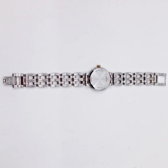 BULOVA~45L000~LADIES' STAINLESS STEEL & GOLD TWO TONE CLASSIC WATCH - Picture 4 of 6